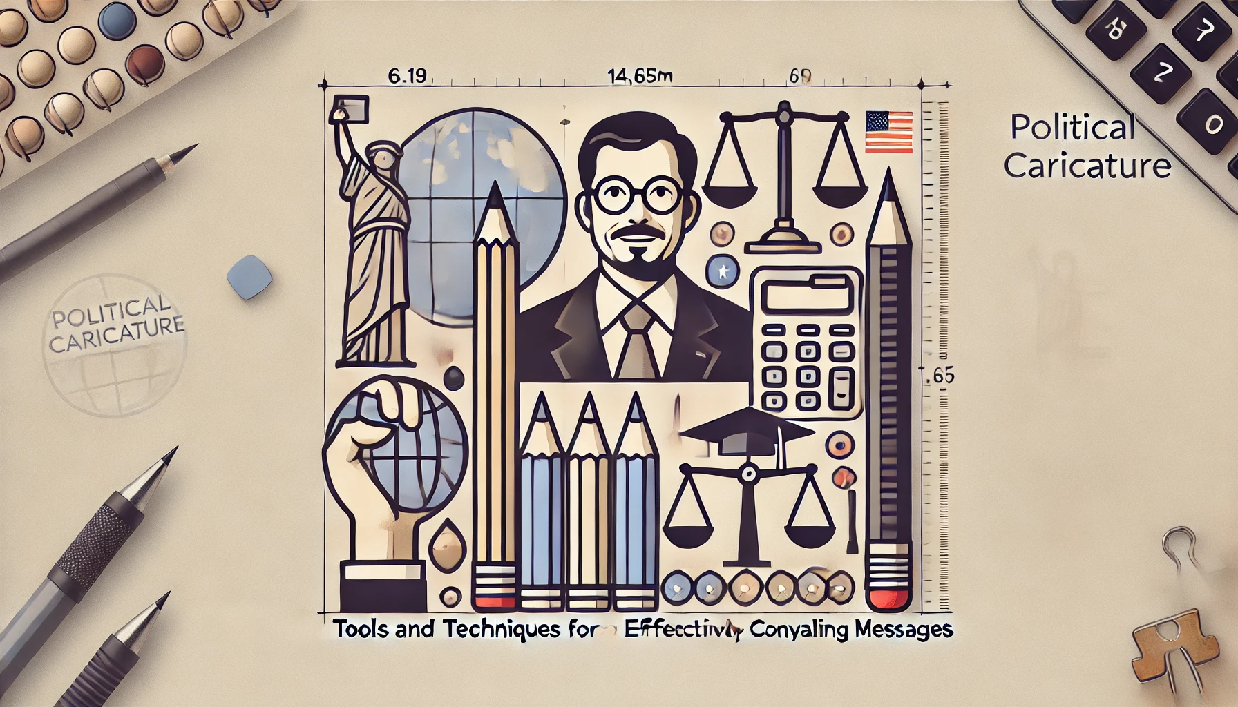 Political Caricature: Tools and Techniques for Effectively Conveying Messages